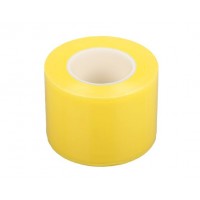Plasdent® Sticky Wraps-Barrier Films, 4"W x 6"L, Roll of 1200, Yellow